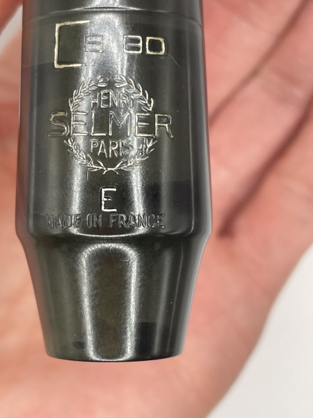 Selmer S80 E Soprano mouthpiece