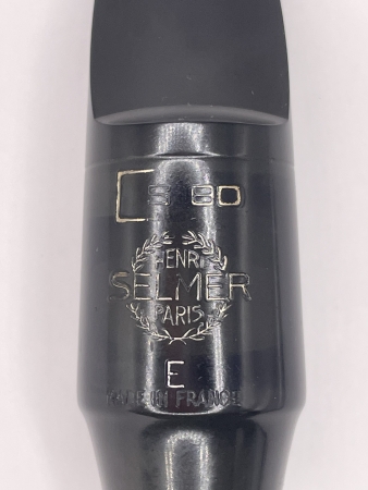 Selmer S80 E Soprano mouthpiece